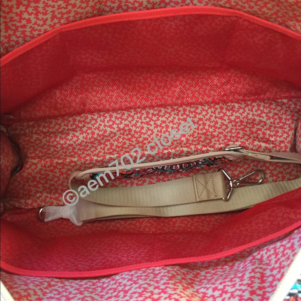 NWT VERA BRADLEY ICONIC WEEKENDER TRAVEL BAG - Picture 4 of 4